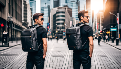 The Naxos™ Ultra Slim Business Backpack: The Ideal Waterproof Backpack for 15.6” Laptop