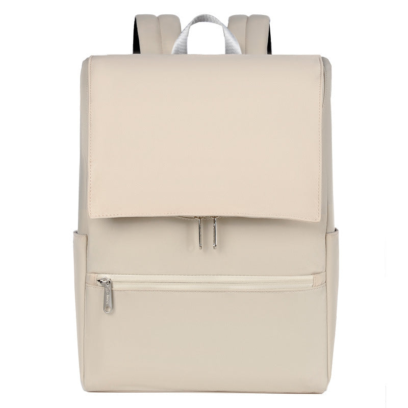 The SwiftLuxe Elite Backpack - Waterproof Shoulder Backpack for Men and Women Beige / 13