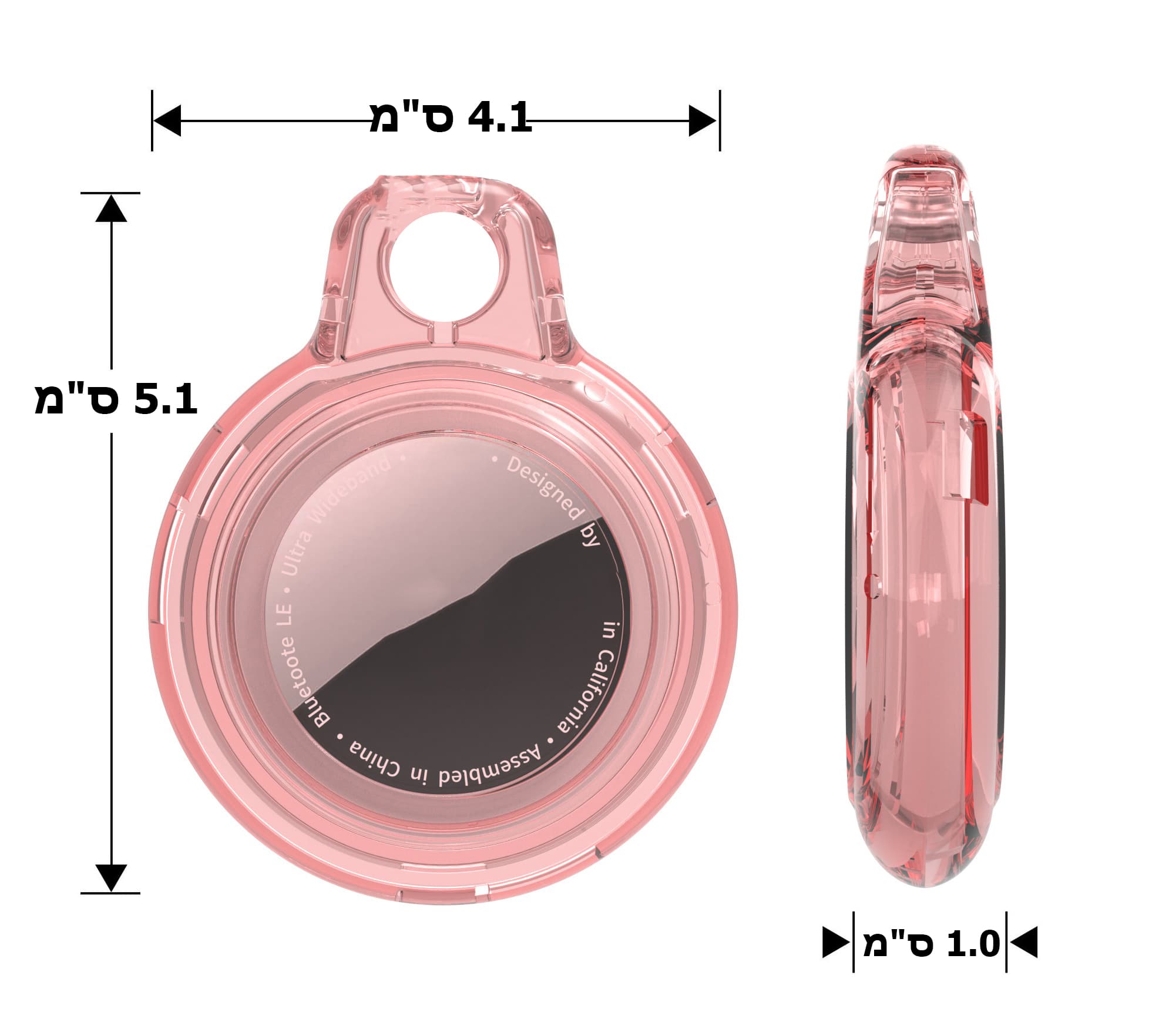 Myvon™ Ultra AirTag Case with Keychain, photo 9