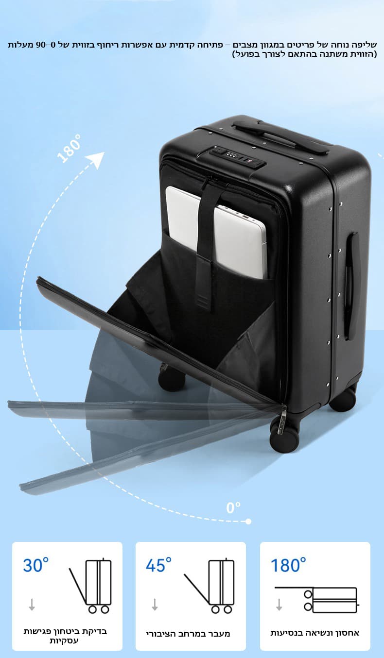 Vythor™ NexGen Smart Suitcase with USB Port and TSA Lock, photo 2