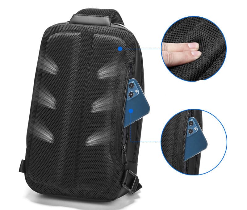 The Wildhorseโข Pro Crossbody Bag for 12" Tablets with USB Port, photo 6