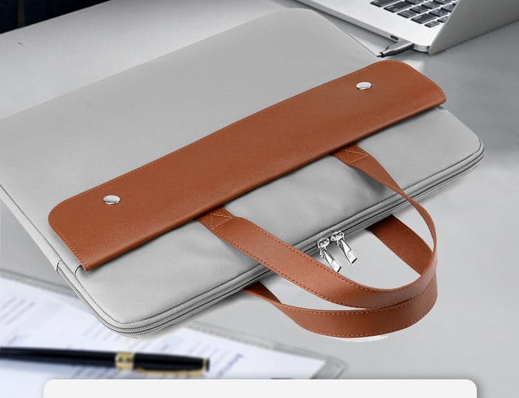 The Peak Pro Lightweight PU Leather Laptop Bag, 13" to 16", photo 15