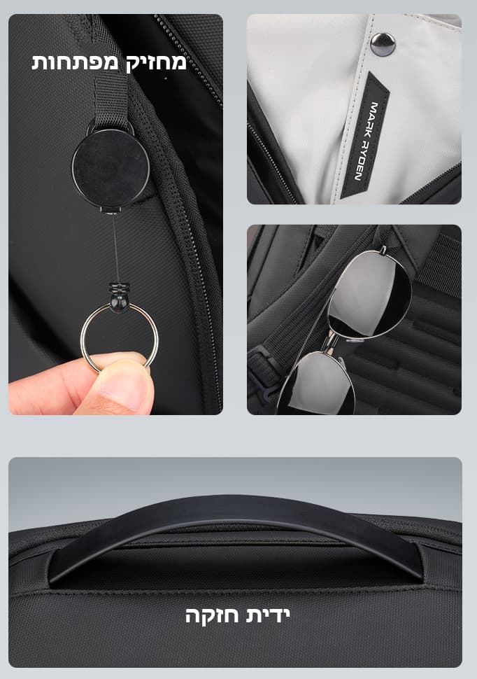 The Gryvonor™ Evolve 18L Laptop Backpack with USB Port, photo 2