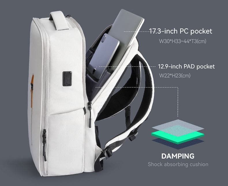 Corona X Xtreme 20L Anti-Theft Laptop Backpack with USB Port, photo 8