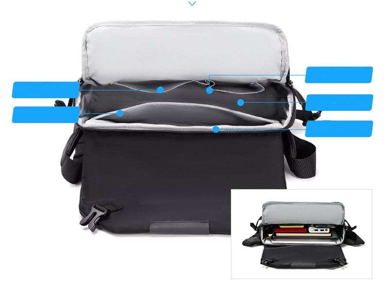 The Perry Pro Laptop Crossbody Bag, 10" to 16", photo 3