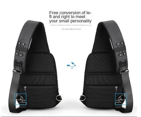 Revolver Sling Bag for 9.7" iPad with USB Port, photo 4