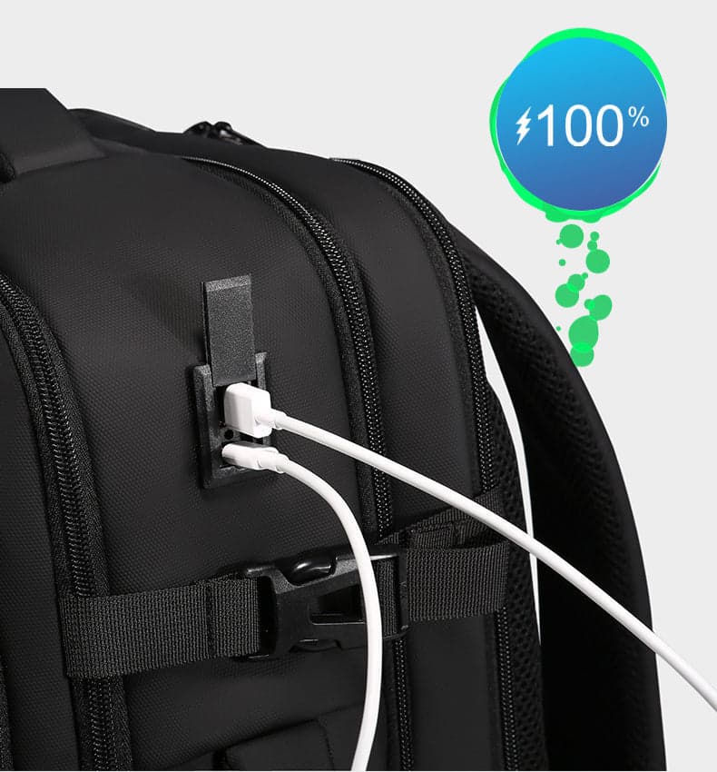 Novyra Quantum 30L Laptop Backpack with USB Port, photo 12