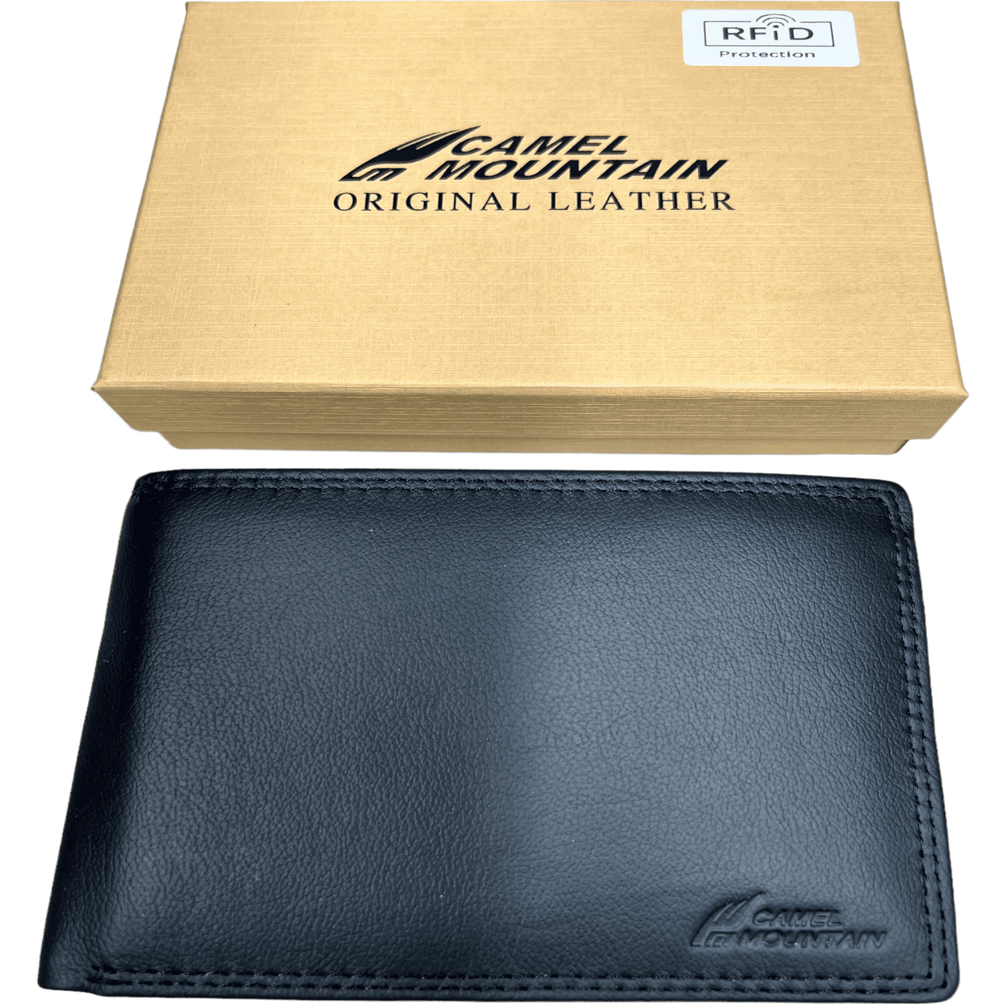 Germen® 17-Slot Nappa Leather Wallet with RFID Protection