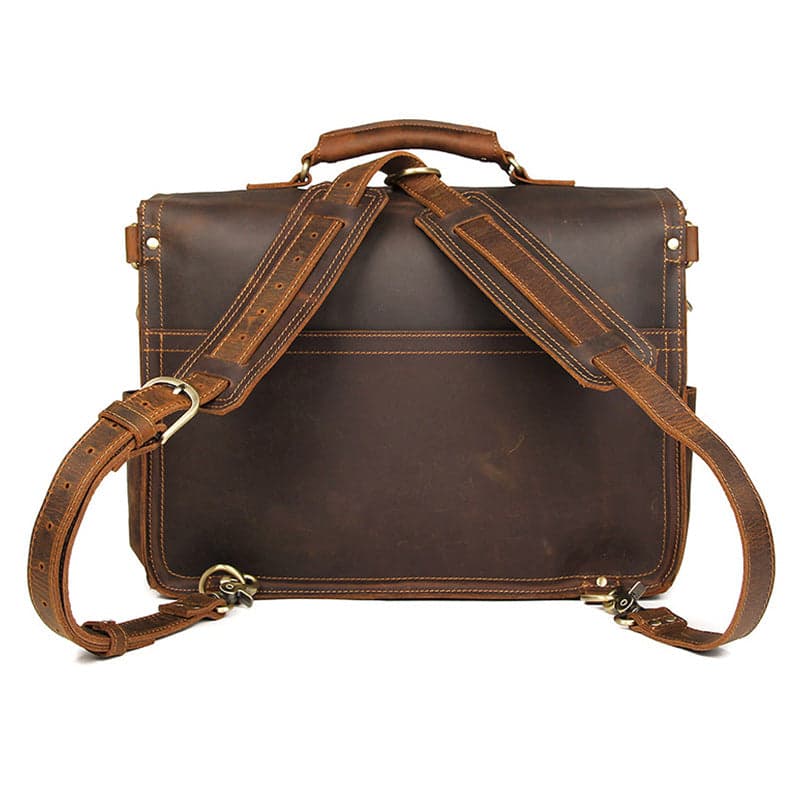 The Sunset Xtreme 35L Genuine Leather Laptop Briefcase, photo 11