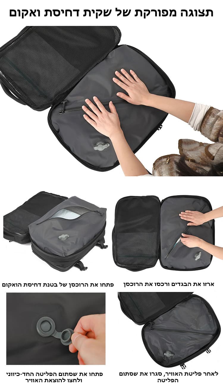 Ytrion™ 24L Vacuum Compression Laptop Backpack, photo 3