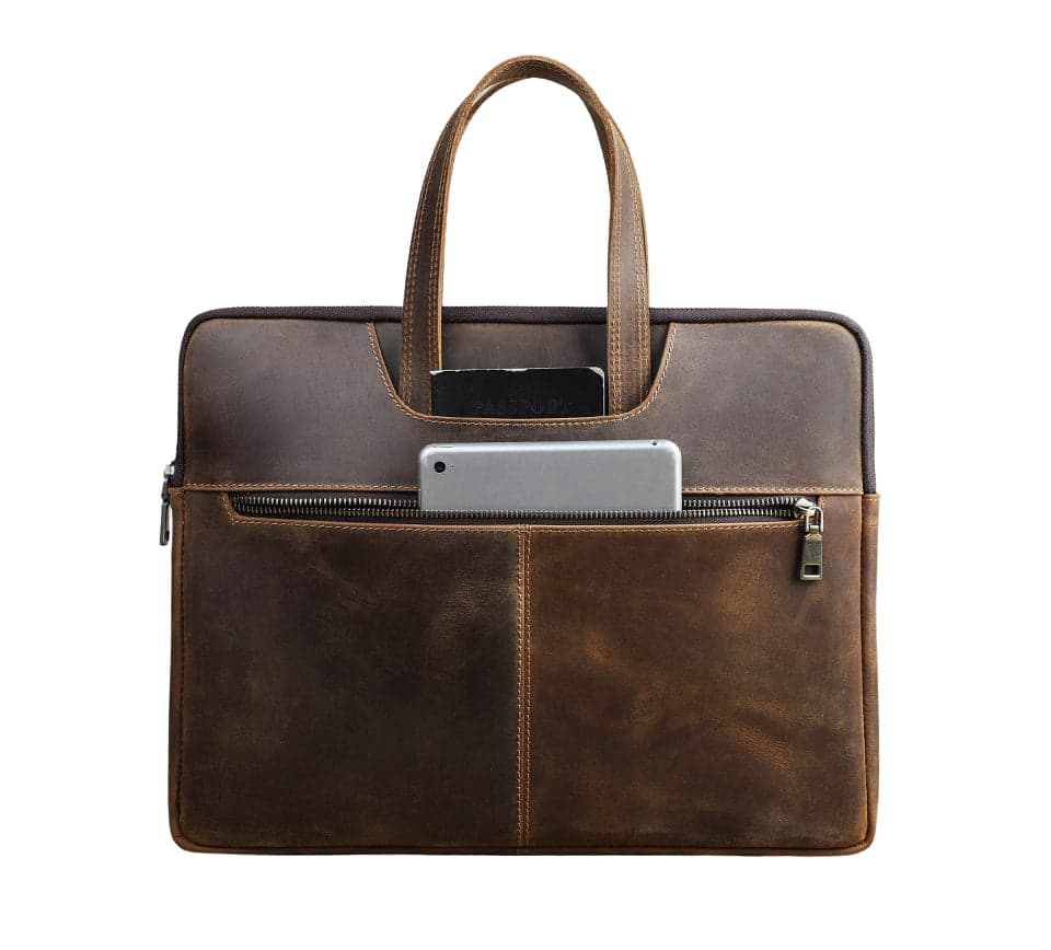 Vanillaโข Genuine Leather Laptop Briefcase, photo 13
