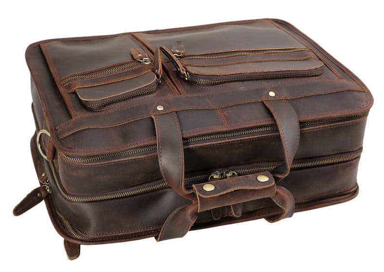 The Hamster Pro 20L Genuine Leather Laptop Briefcase, 17", photo 10