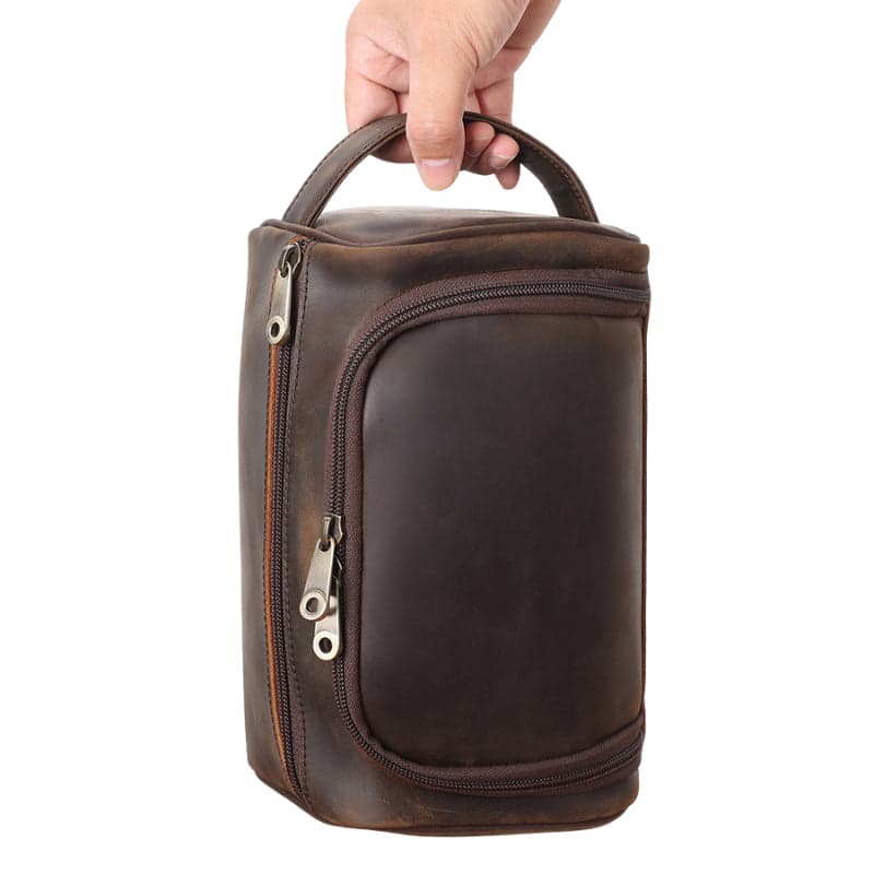 Enzoryn Turbo 12L Genuine Leather Toiletry Organizer, photo 10