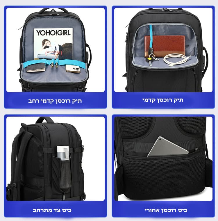 Gravion 35L Laptop Backpack with USB Port, photo 3