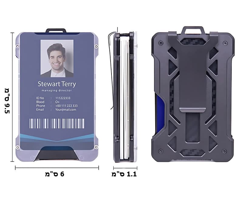 Stromis™ Elite Compact Card Holder with RFID Protection, photo 6