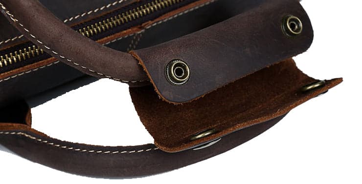 The Mike Pro 20L Genuine Leather Laptop Briefcase, photo 4