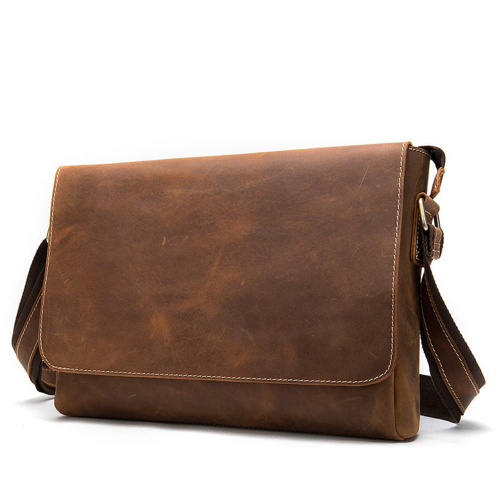 Gyroflux™ Xtreme Crazy Horse Leather Shoulder Bag, photo 14
