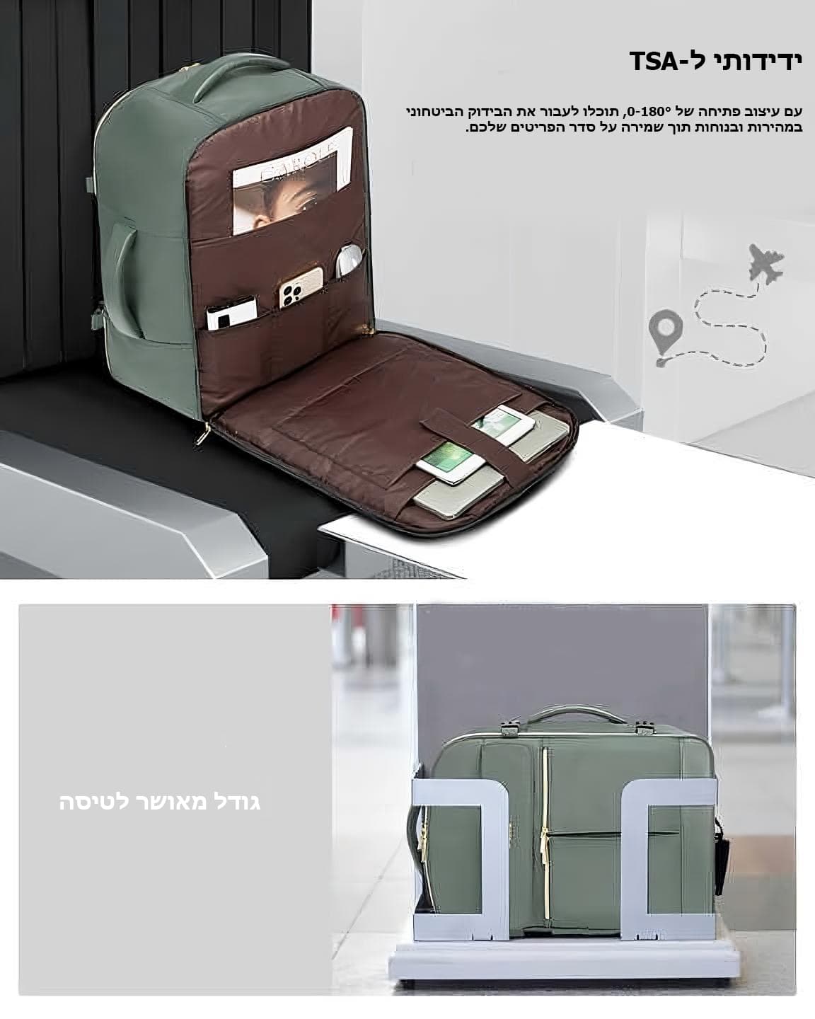 Kronyx™ Advanced 55L Laptop Travel Backpack, photo 3