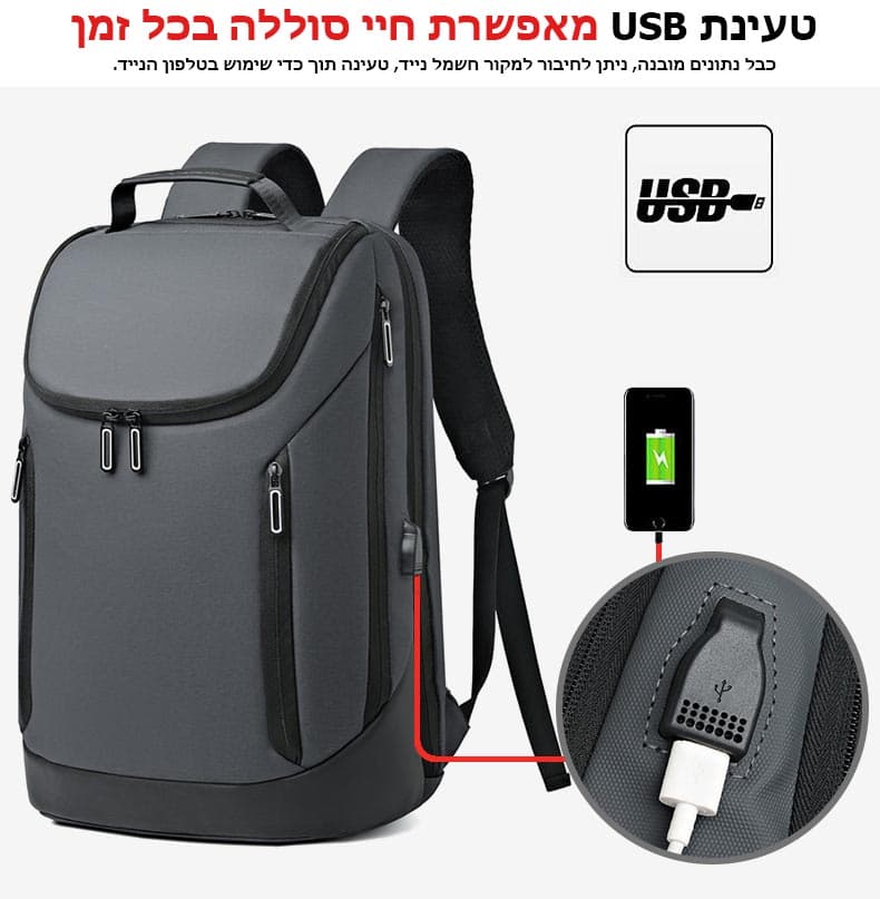 Voltra™ ProX 23L Laptop Backpack with USB Port, photo 6