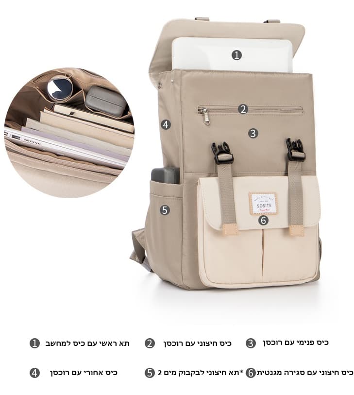 Cyonis™ Evolve 14L Laptop Backpack, photo 10