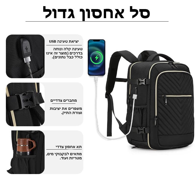 Vexor™ ProX 35L Laptop Backpack with USB Port, photo 4