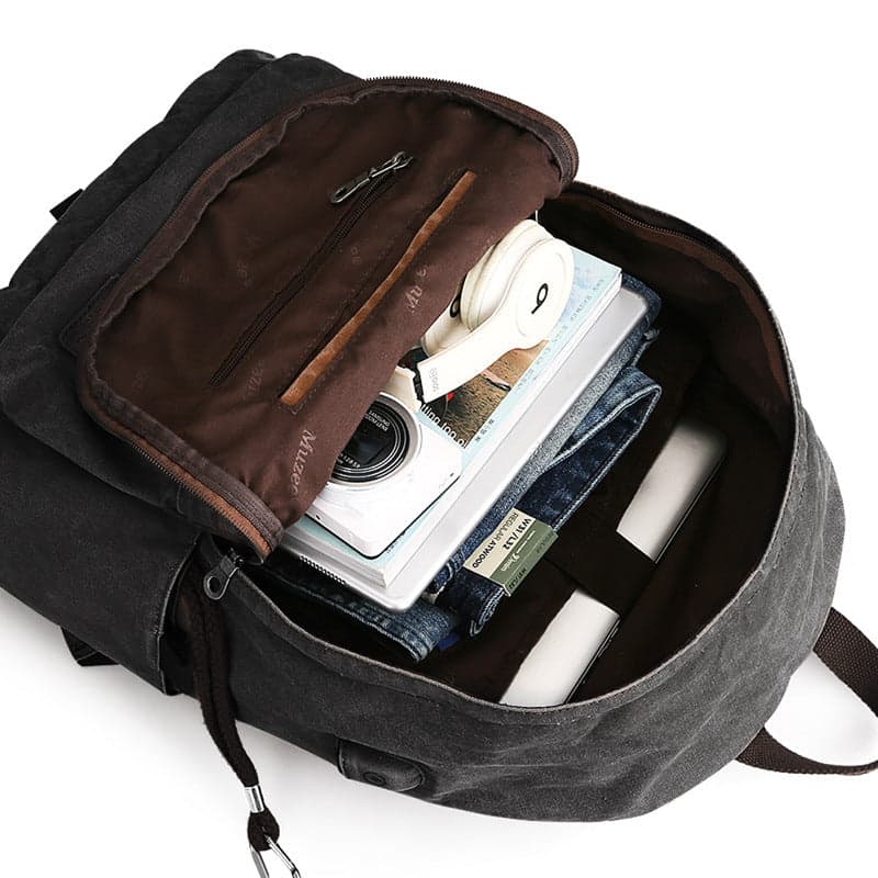 VivaSack Fusion 20L Canvas Backpack with USB Port, photo 14