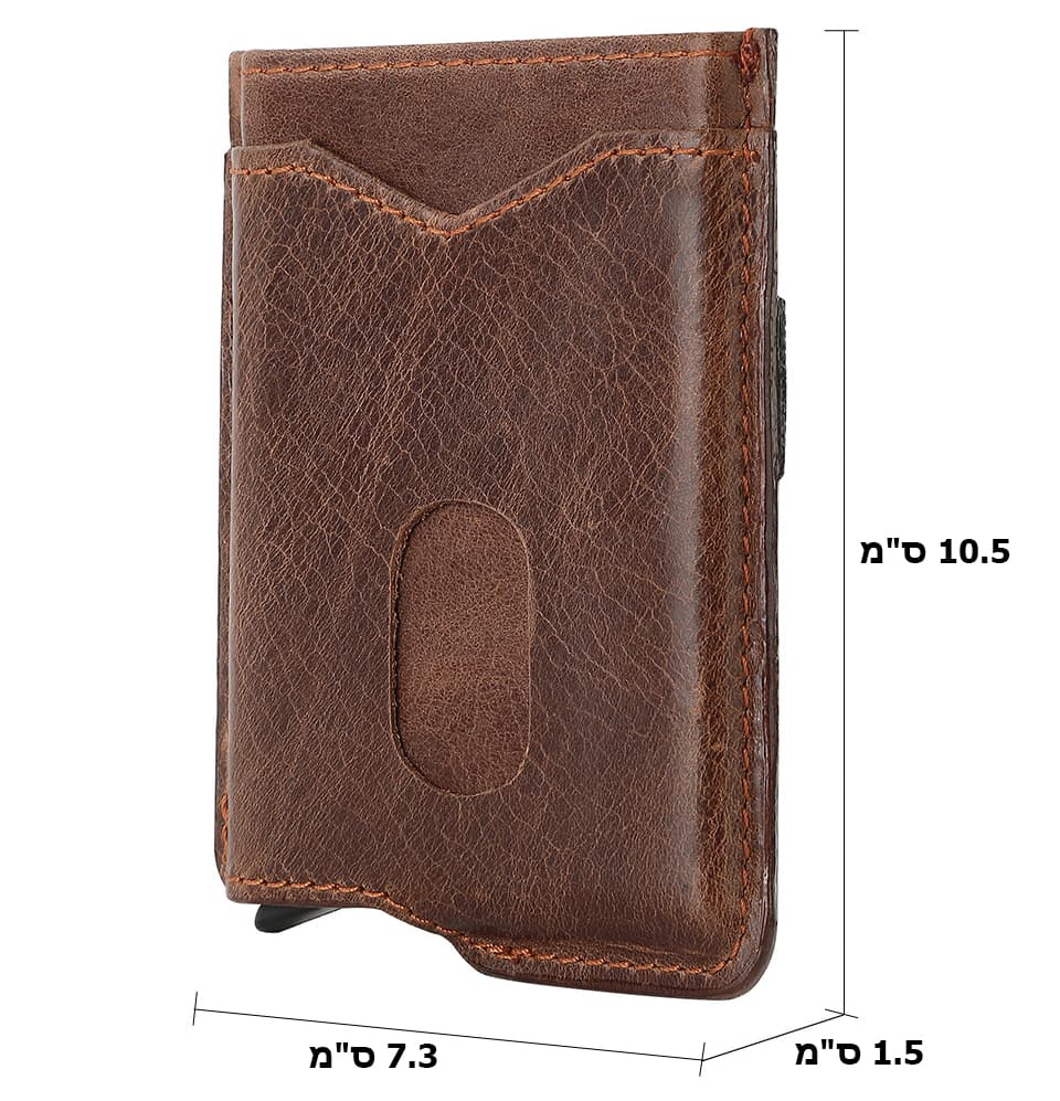 Zerianor™ NexGen Compact Leather RFID Card Wallet, photo 5