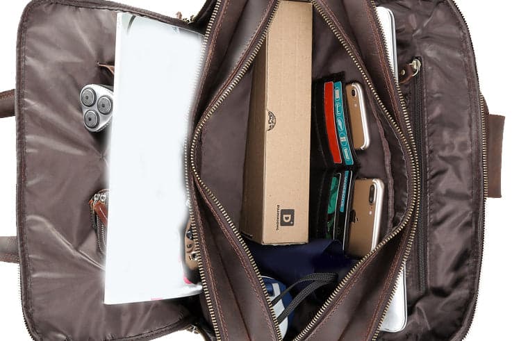 The Nightmare Pro Genuine Leather Laptop Briefcase, 16", photo 4