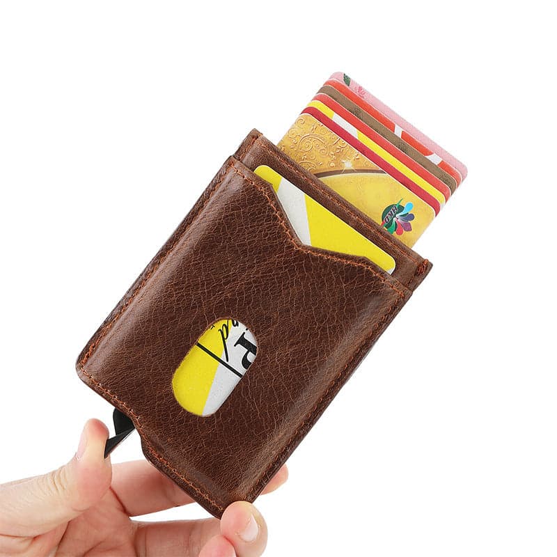 Zerianor™ NexGen Compact Leather RFID Card Wallet, photo 10
