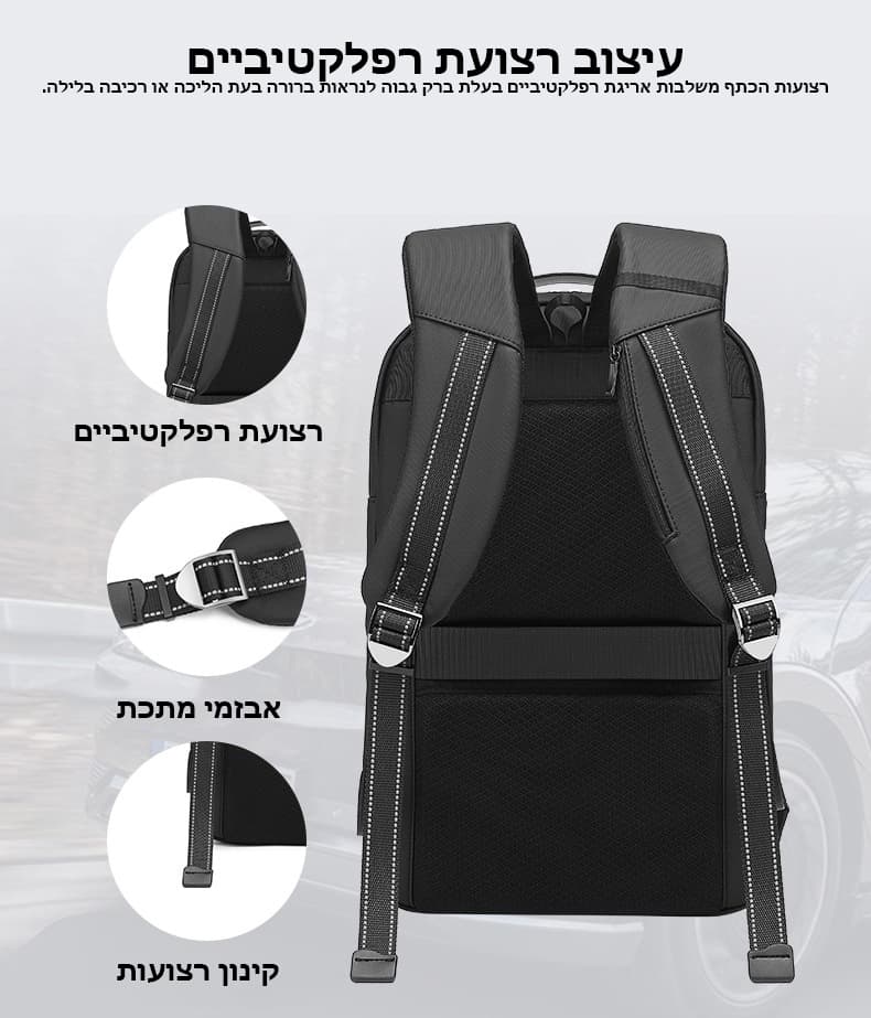 Zenquor ProX 13L Slim Laptop Backpack with USB Port, photo 2