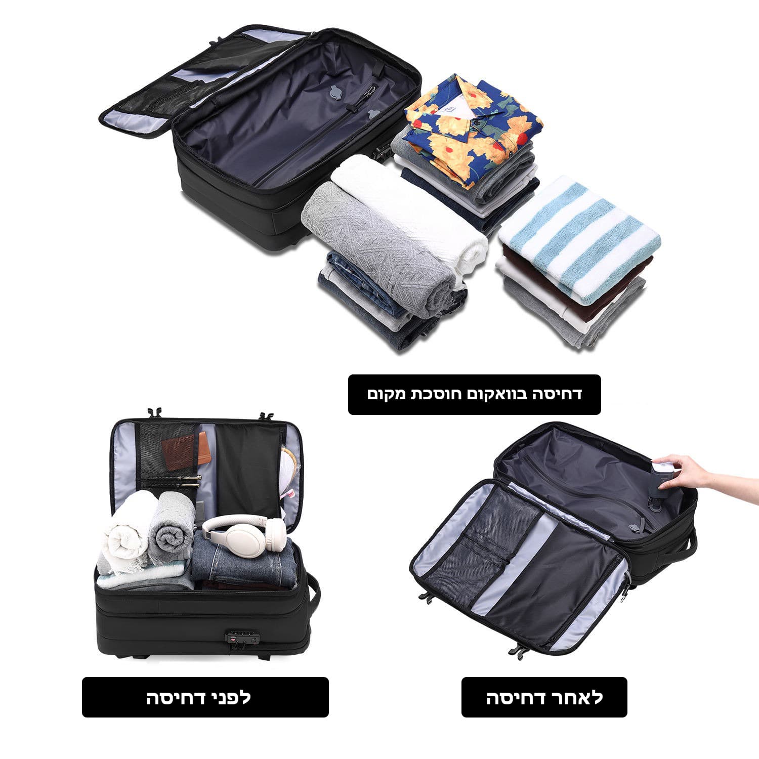 Inthyros Quantum Expandable 35L Travel Laptop Backpack, 17", photo 5