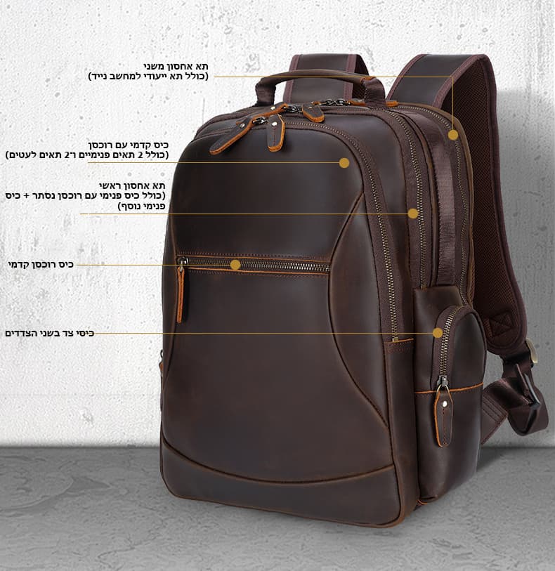 Iridonar Xtreme 22L Laptop Backpack with USB Port, photo 2