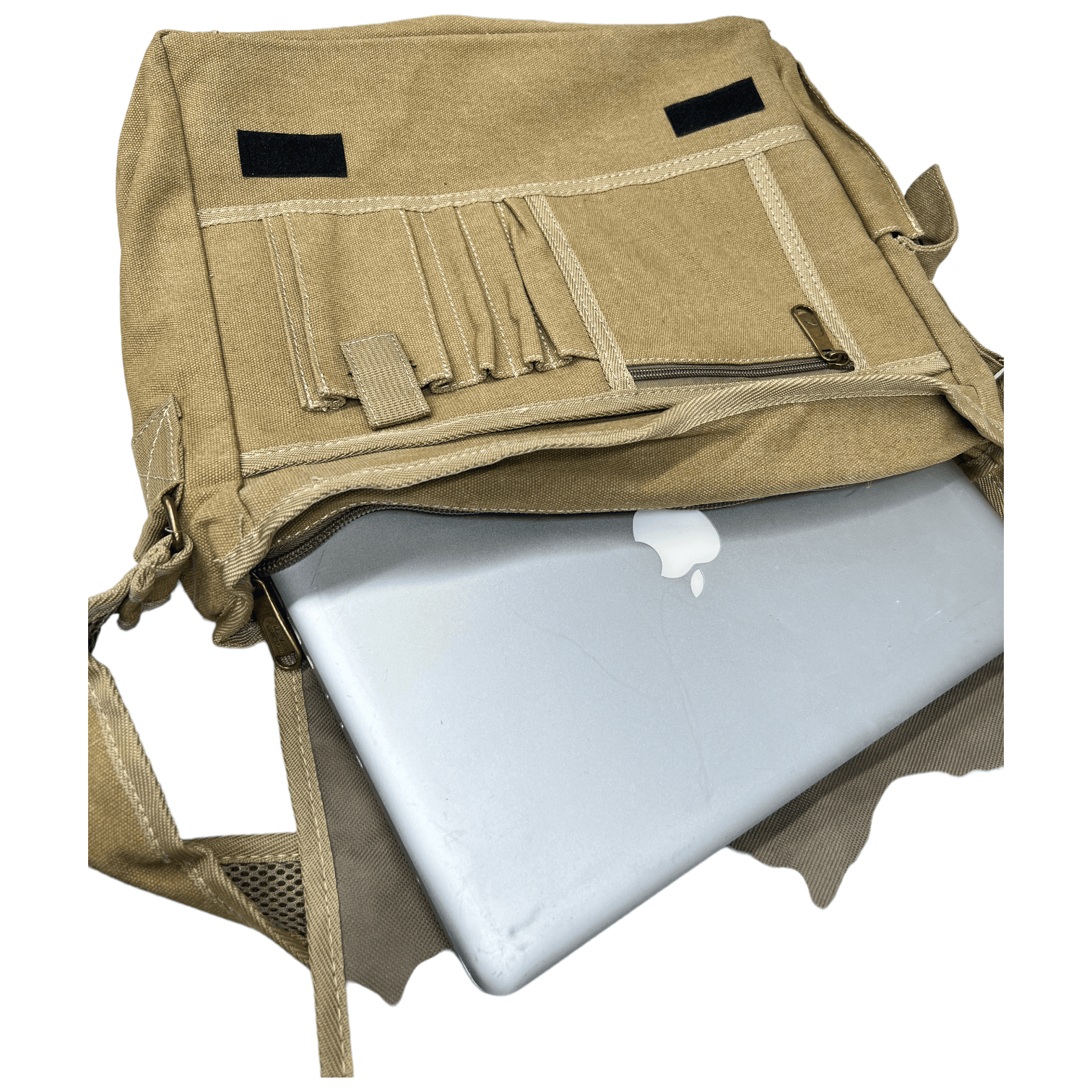 Camel Mountainยฎ Wingate Canvas Messenger Bag, photo 2
