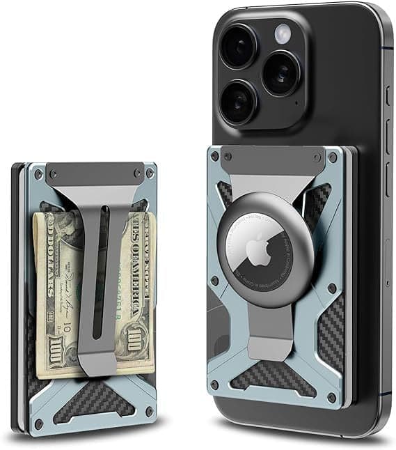Zayliron™ ProX Slim Magnetic Metal Wallet, photo 9