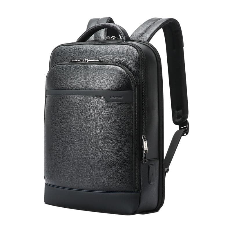The Avengers™ Pro Leather Laptop Backpack with USB Port