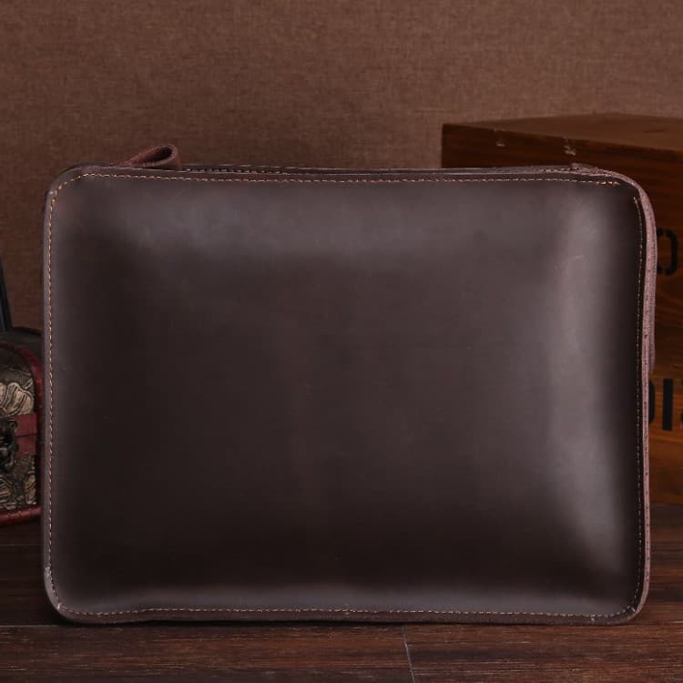 Apens 14" Genuine Leather Laptop Envelope Sleeve, photo 9
