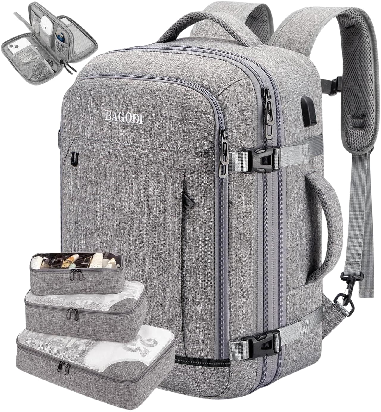 Crylonis™ Max 45L Expandable Laptop Backpack, photo 5