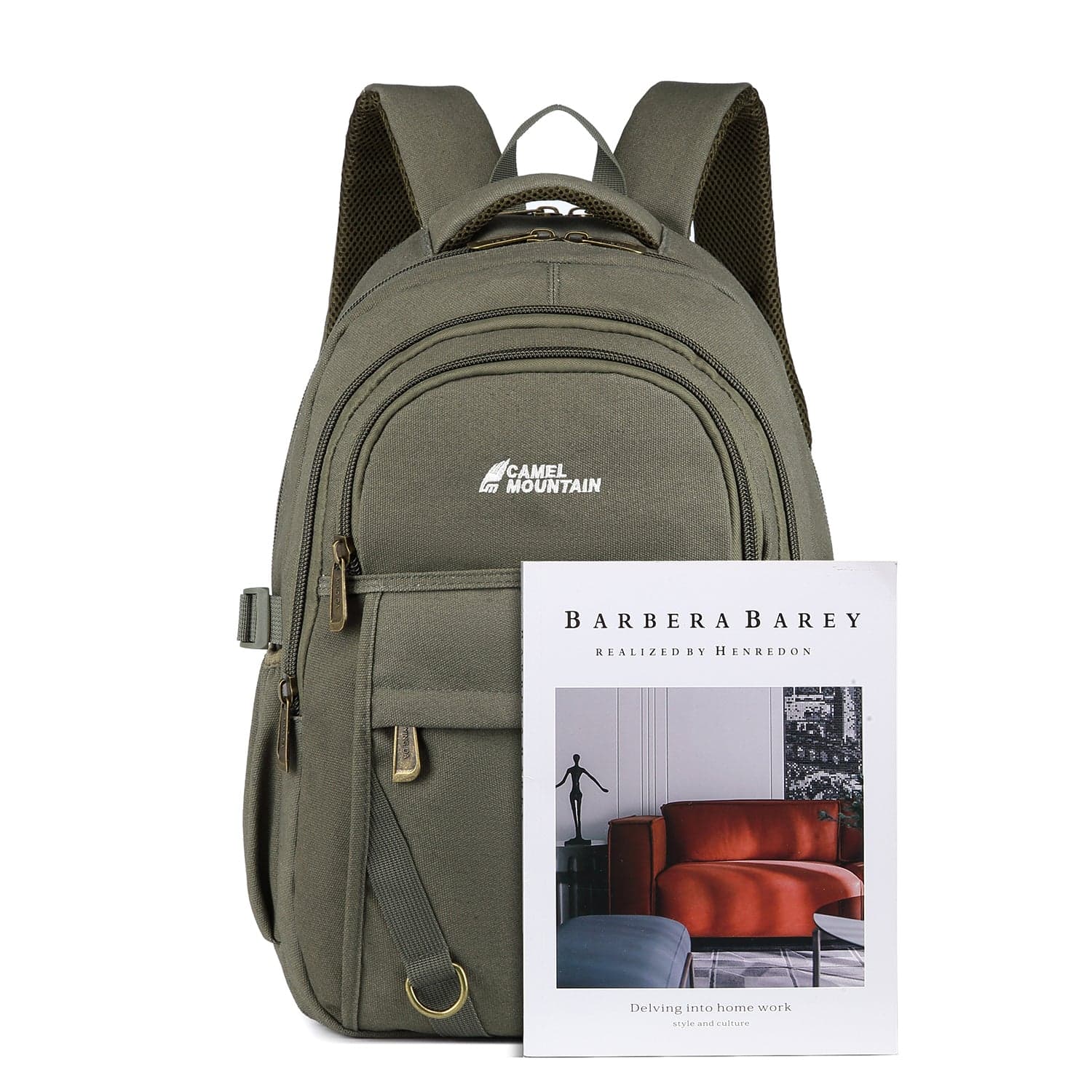 The Satinโข Ultimate Max 28L Canvas Laptop Backpack, photo 19