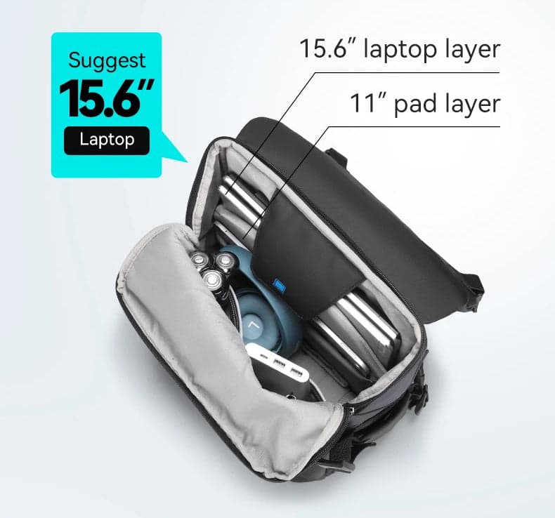 EchoPack Luxe Laptop Backpack, photo 7