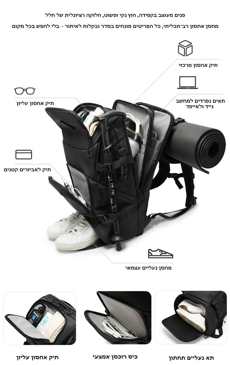 Velanthor™ 35L Tactical Laptop Backpack, photo 4