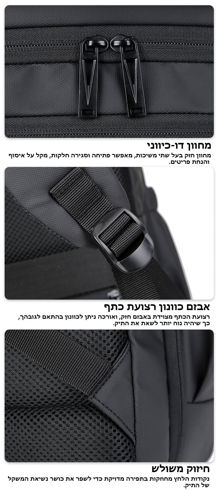 Exectpack™ 25L Laptop Backpack with USB Port, photo 6