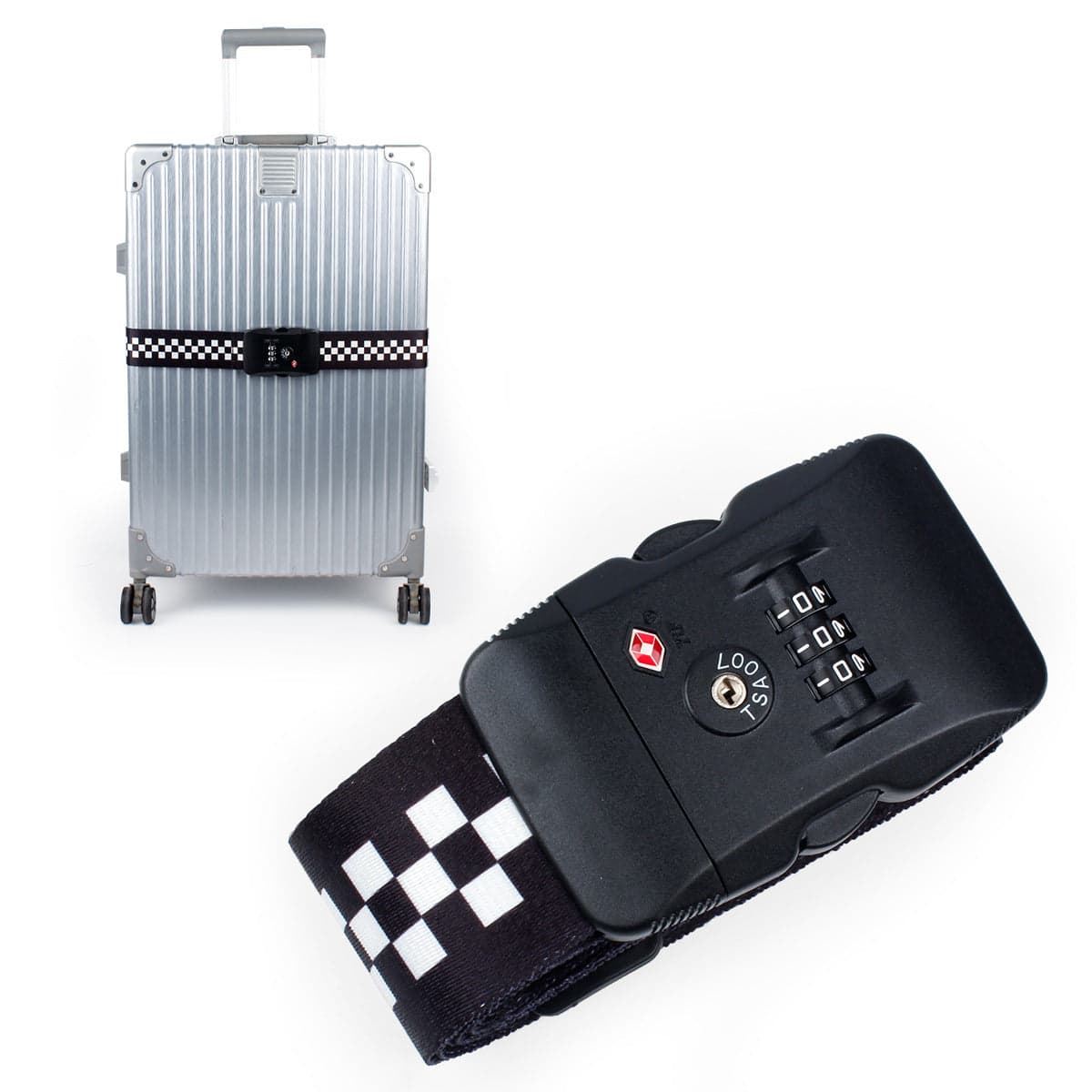 The Specter™ Elite TSA Luggage Straps with Combination Lock, photo 3
