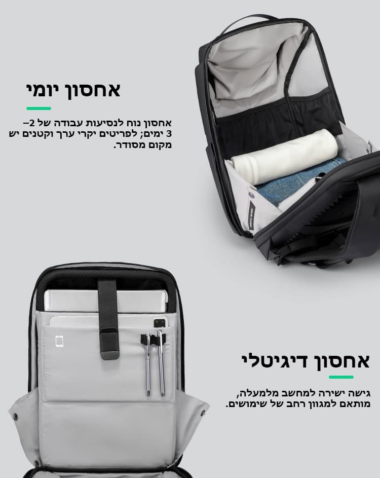 The Gryvonor™ Evolve 18L Laptop Backpack with USB Port, photo 7