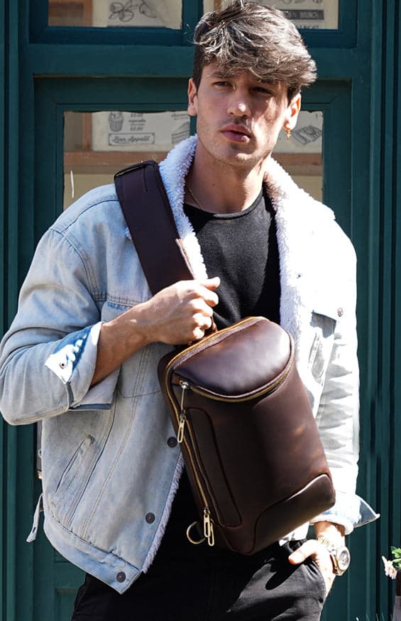 The Hideawayโข Pro Genuine Leather Messenger Bag, photo 11