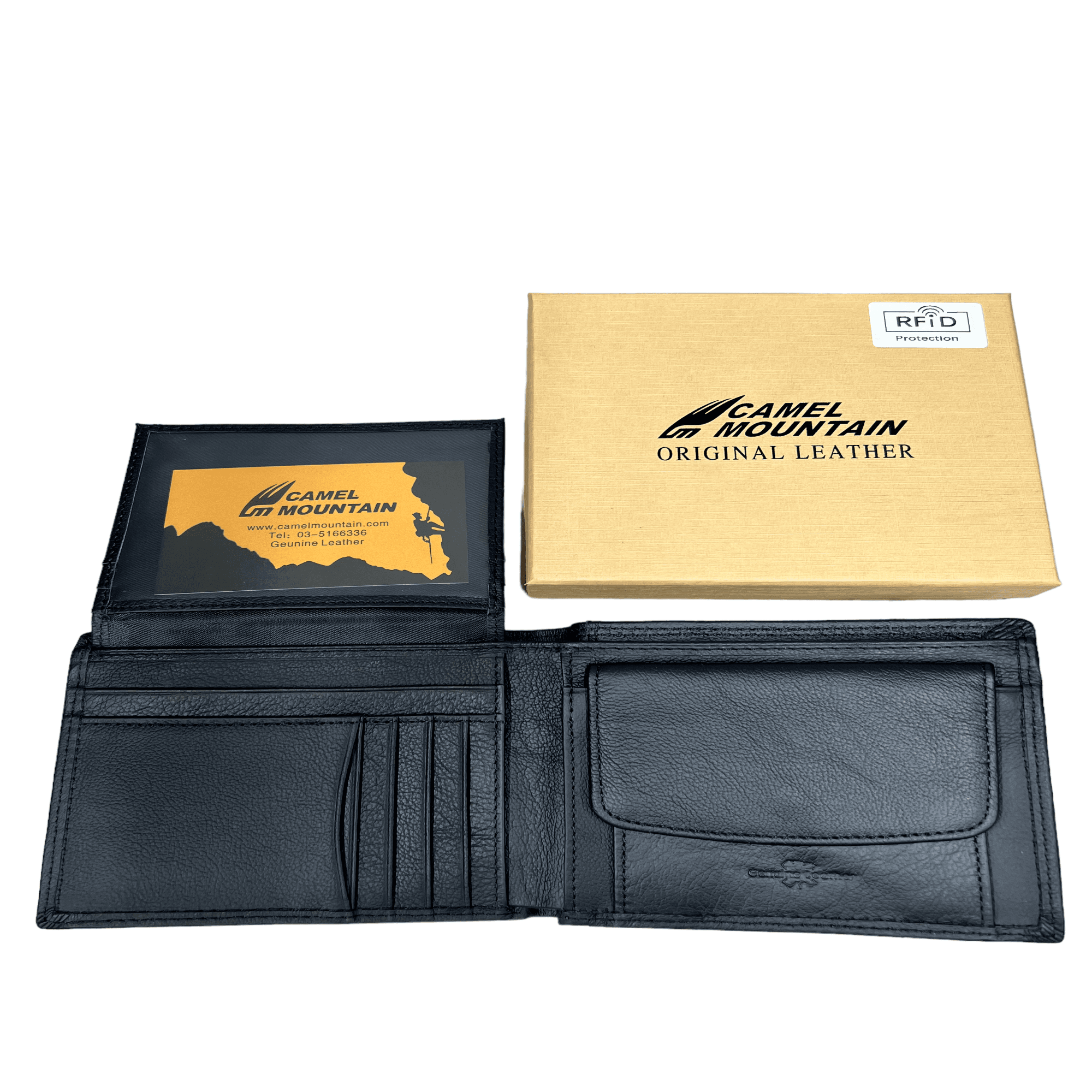 Germen® 17-Slot Nappa Leather Wallet with RFID Protection, photo 2
