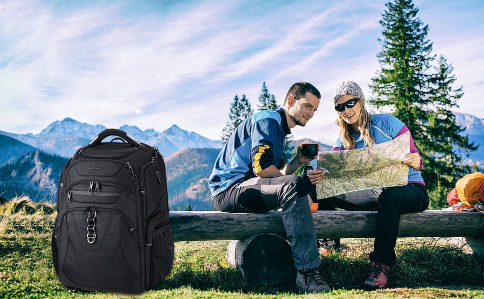 TrailEase Elite Anti-Theft Laptop Backpack with USB Port, photo 14