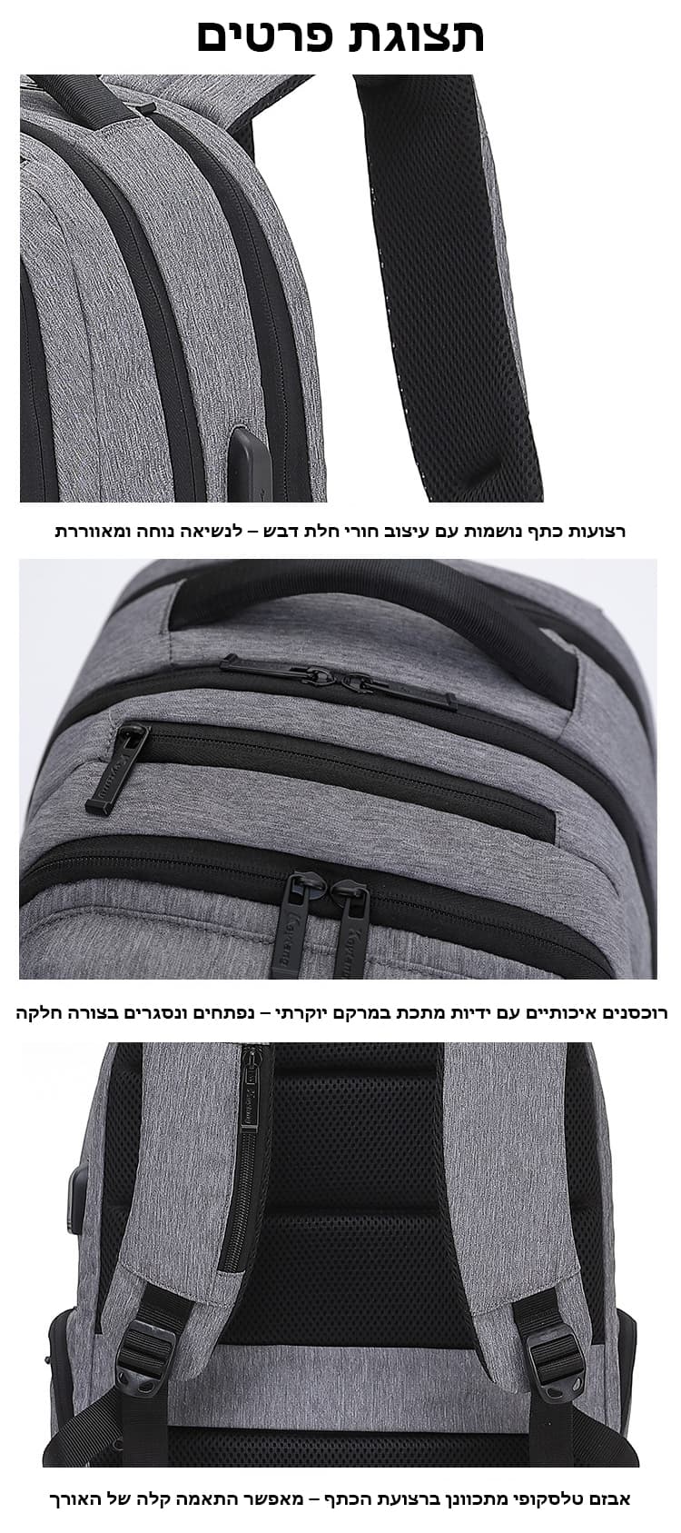 SmartPack DLX 35L Laptop Backpack with USB Port, photo 2