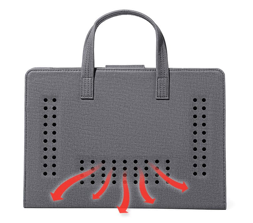 Nebulae Platinum PU Leather Laptop Sleeve, photo 12