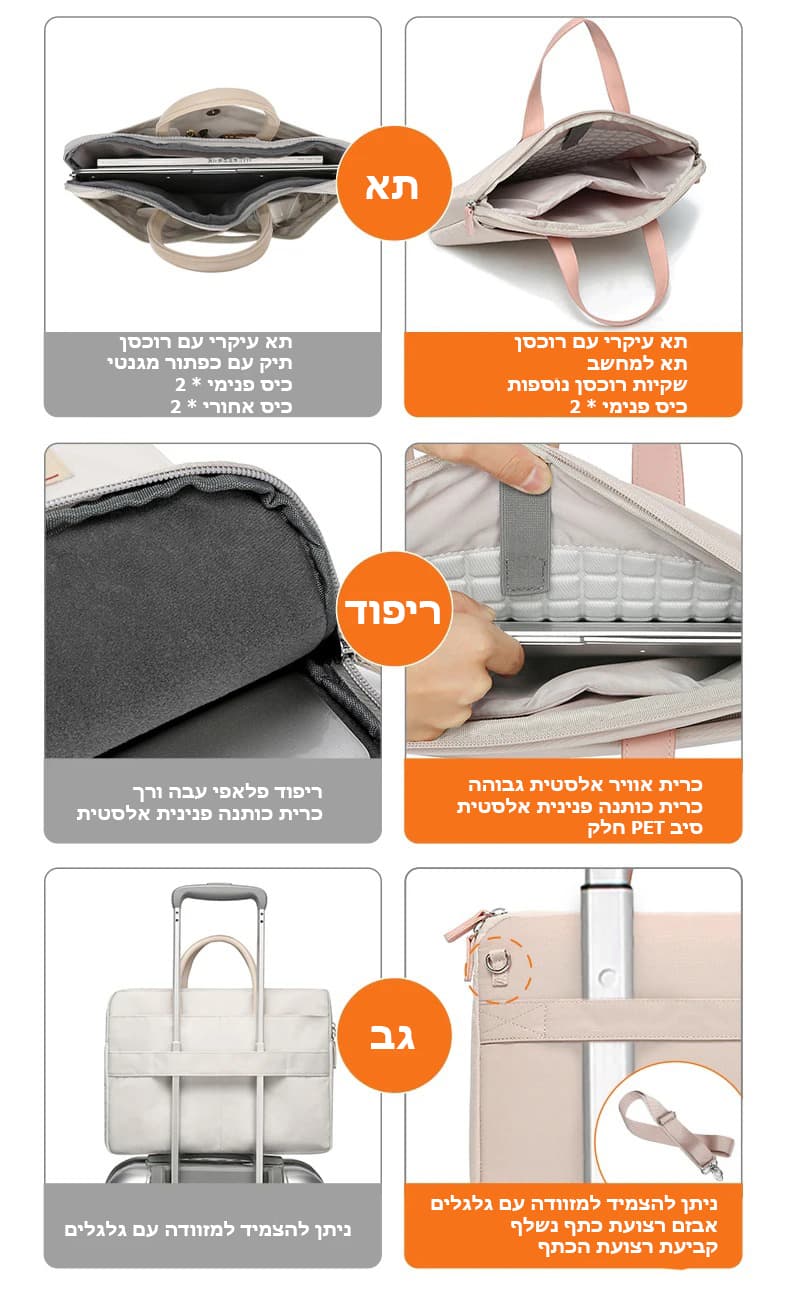The Flawless Pro Lightweight Laptop Briefcase, photo 6