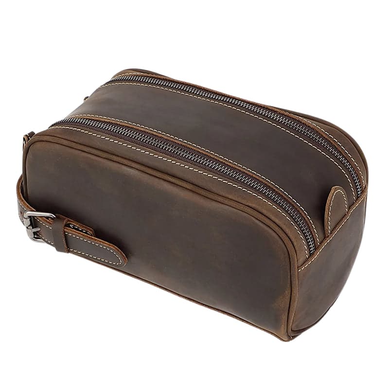 The Elvionox™ ProX 2L Leather Toiletry Bag, photo 12